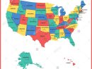 La Carte Détaillée Des Usa Avec Les Régions Ou L'état Et De destiné Carte Etat Amerique