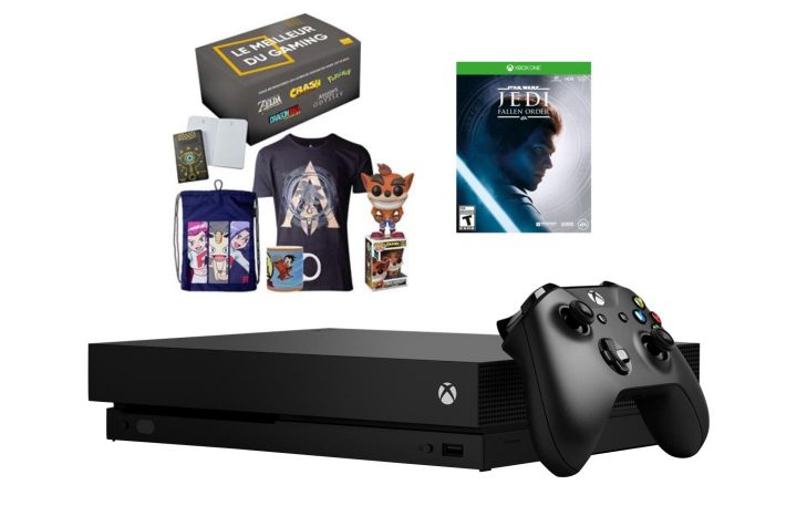 La Console Xbox One X Est Aujourd'hui À Moitié Prix concernant Jeu De Puissance 4 Gratuit En Ligne