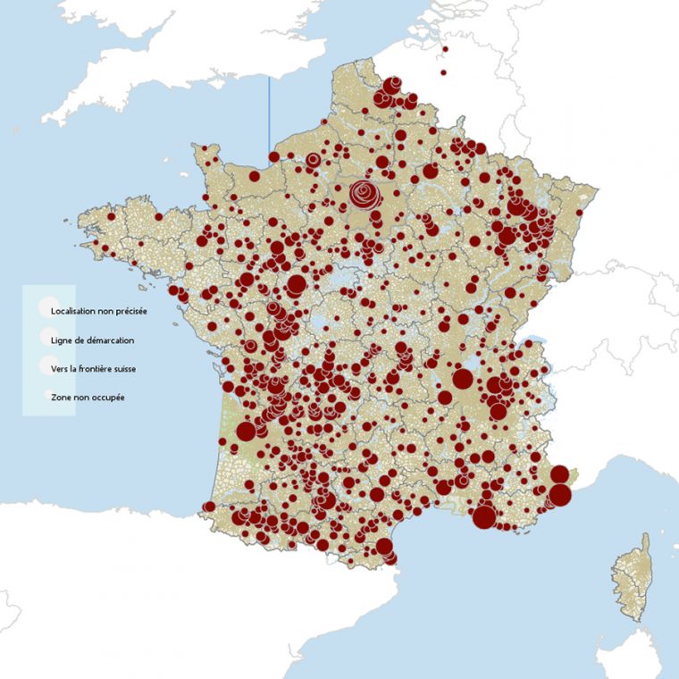 La Déportation Des Enfants Juifs Du 3E Arrondissement De tout Carte De France Pour Les Enfants