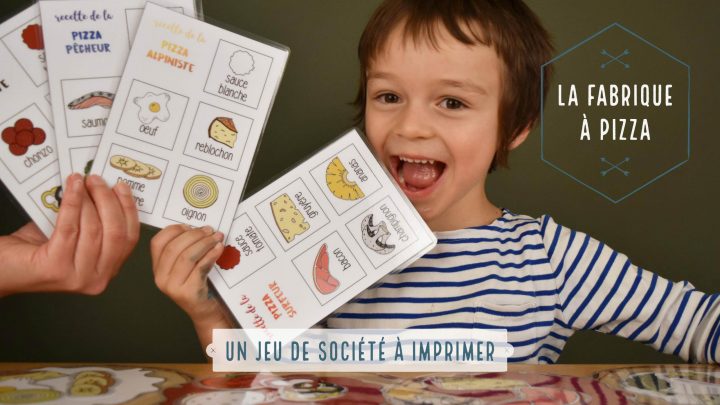 La Fabrique À Pizza , Un Jeu De Société À Imprimer – Be Frenchie dedans Jeux De Société À Imprimer