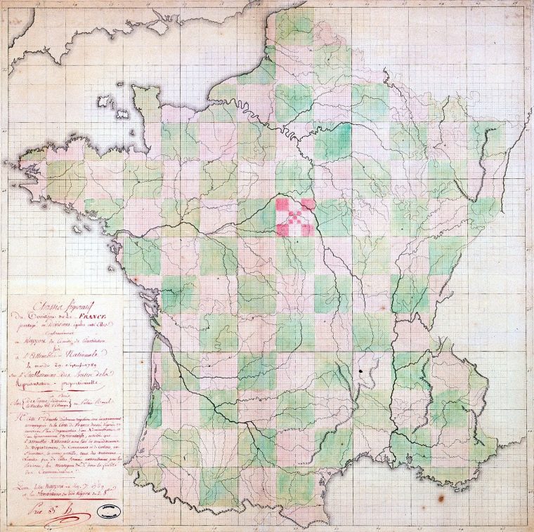 La Formation Des Départements | Histoire Et Analyse D'images avec Carte Avec Les Departement