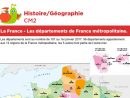 La France, Les Départements De France Métropolitaine destiné Jeux Des Départements Français