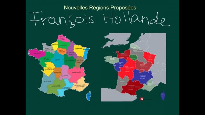 La France – Régions Et Départements concernant Départements Et Régions De France