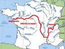 La Grande Traversée, 1400Km En Canoë encequiconcerne Carte Des Fleuves De France