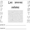 La Maternelle De Laurène: Les Lettres Mêlées destiné Ecriture Maternelle Moyenne Section A Imprimer
