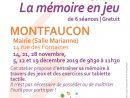 La Memoire En Jeu» : Rencontre, Conference A Montfaucon pour Jeu De Memoire Gratuit