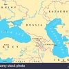 La Mer Noire Et La Mer Caspienne Carte Politique Avec Les concernant Carte D Europe Avec Les Capitales