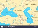 La Mer Noire Et La Mer Caspienne Carte Politique Avec Les intérieur Carte De L Europe Avec Capitales