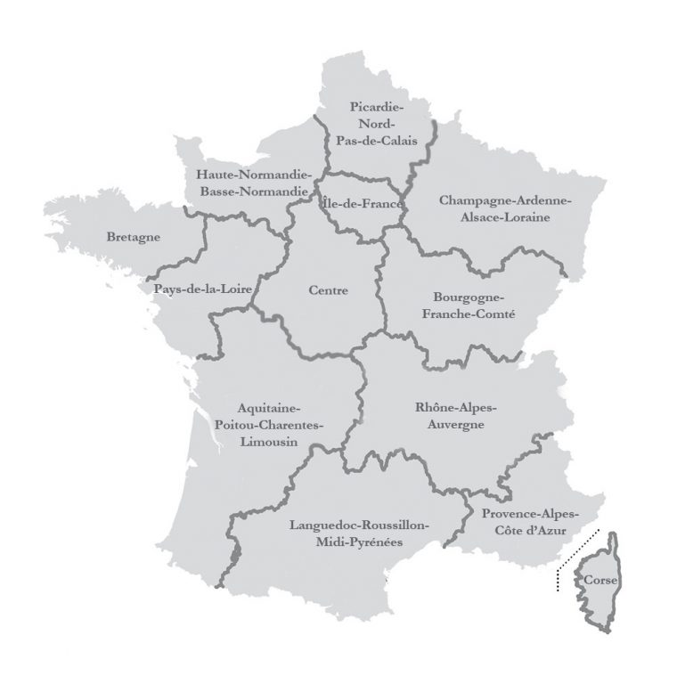 La Nouvelle Carte Des Régions Adoptée Par L'assemblée destiné Nouvelle Carte Des Régions De France