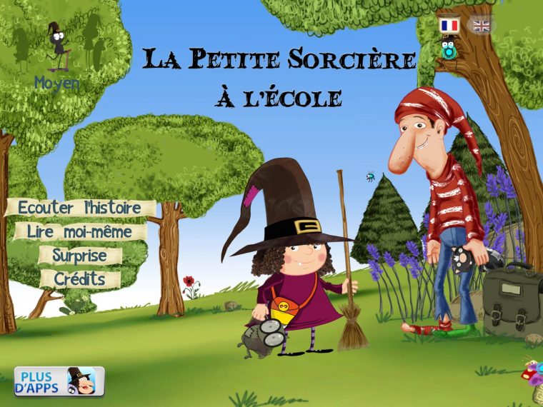 La Petite Sorcière À L'école Slimcricket Application Enfant intérieur Jeux De La Petite Souris