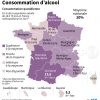 La Région Où L'on Consomme Le Plus D'alcool Quotidiennement à Carte Région France 2017