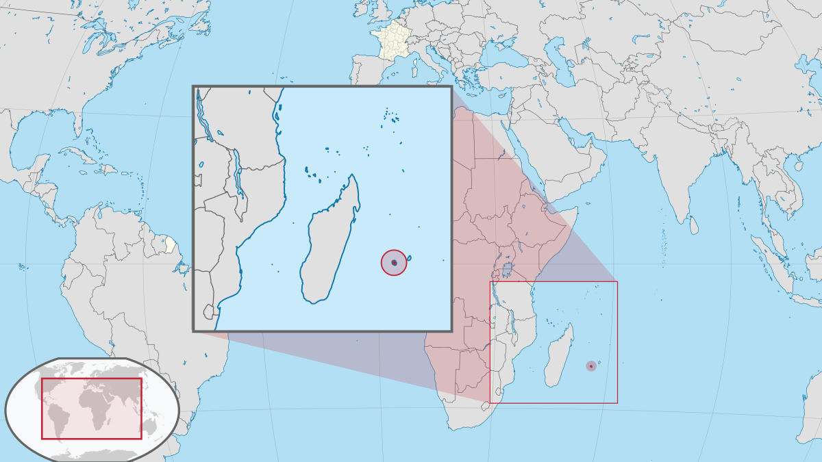 La Réunion — Wikipédia à Département D Outre Mer Carte
