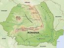 La Roumanie Géographie Carte - Carte De La Roumanie, De La encequiconcerne Carte Géographique Europe