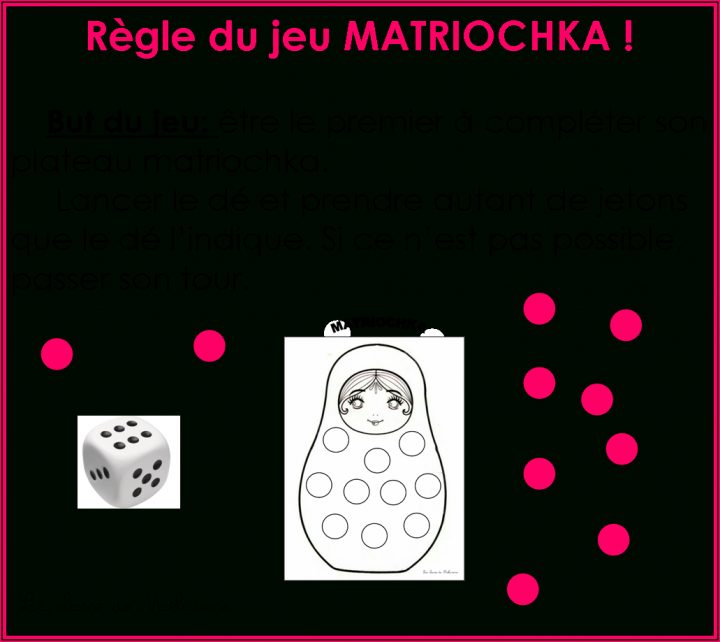 La Russie: Jeu Des Matriochkas À Jetons – La Classe De Mélusine encequiconcerne Jeux Maternelle Grande Section