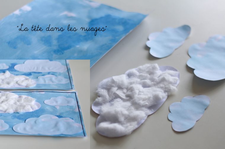 La Tête Dans Les Nuages, Activité Manuelle Pour Les Petits dedans Activité 2 3 Ans