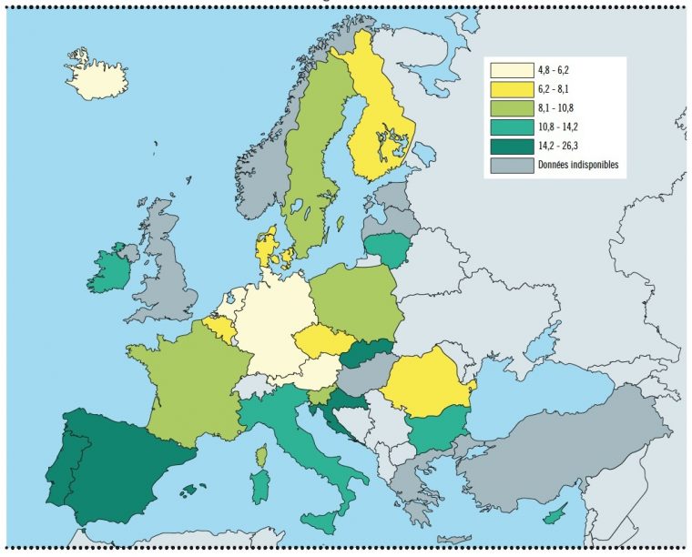 La Transformation De L'europe Ne Peut Qu'être L'œuvre Des serapportantà Carte Europe Sans Nom Des Pays