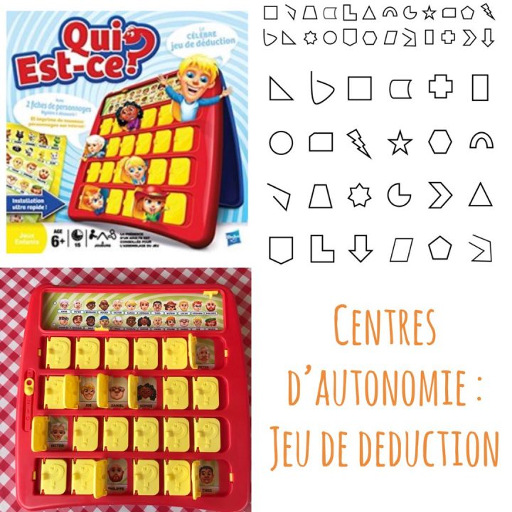 La_Maitresse_Sev On Twitter: "centre D'autonomie – Jeu De encequiconcerne Jeu De Forme Géométrique