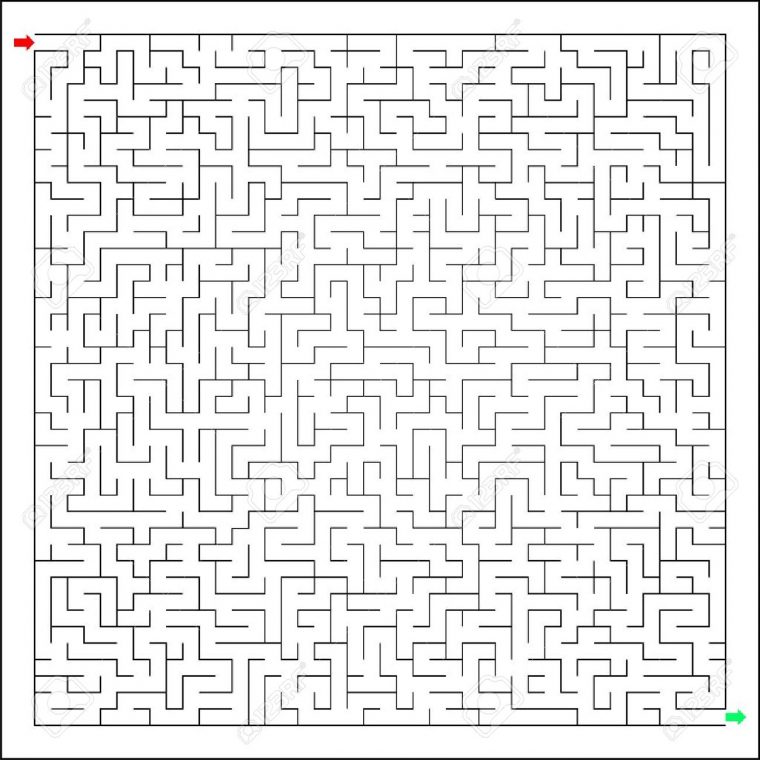 Labirynth Difficile Et Dur, Labyrinthe, Casse-Tête, L'énigme encequiconcerne Labyrinthe Difficile