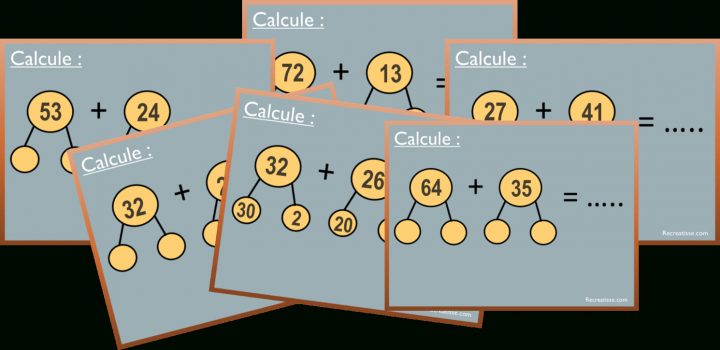 L'addition Dans Tous Ses États • Recreatisse avec Jeux Éducatifs En Ligne Cp
