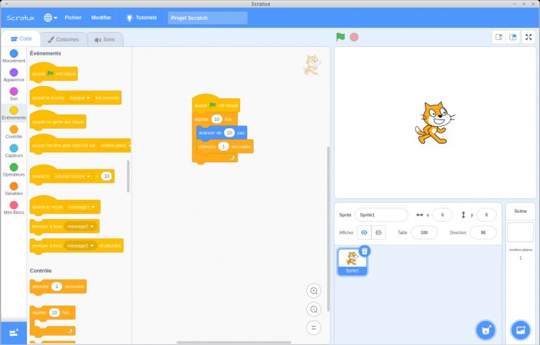 L'agenda Du Libre | La Programmation Avec Scratch concernant Jeux Ludo Educatif