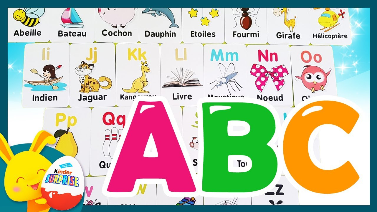 L'alphabet - Apprend L'alphabet Français. Vidéo Éducative - Abc -Touni Toys  Titounis concernant Apprendre L Alphabet En Francais Maternelle