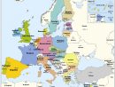 L'alsace Et L'europe En Lignerepères Cartographiques à Carte Union Européenne 28 Pays