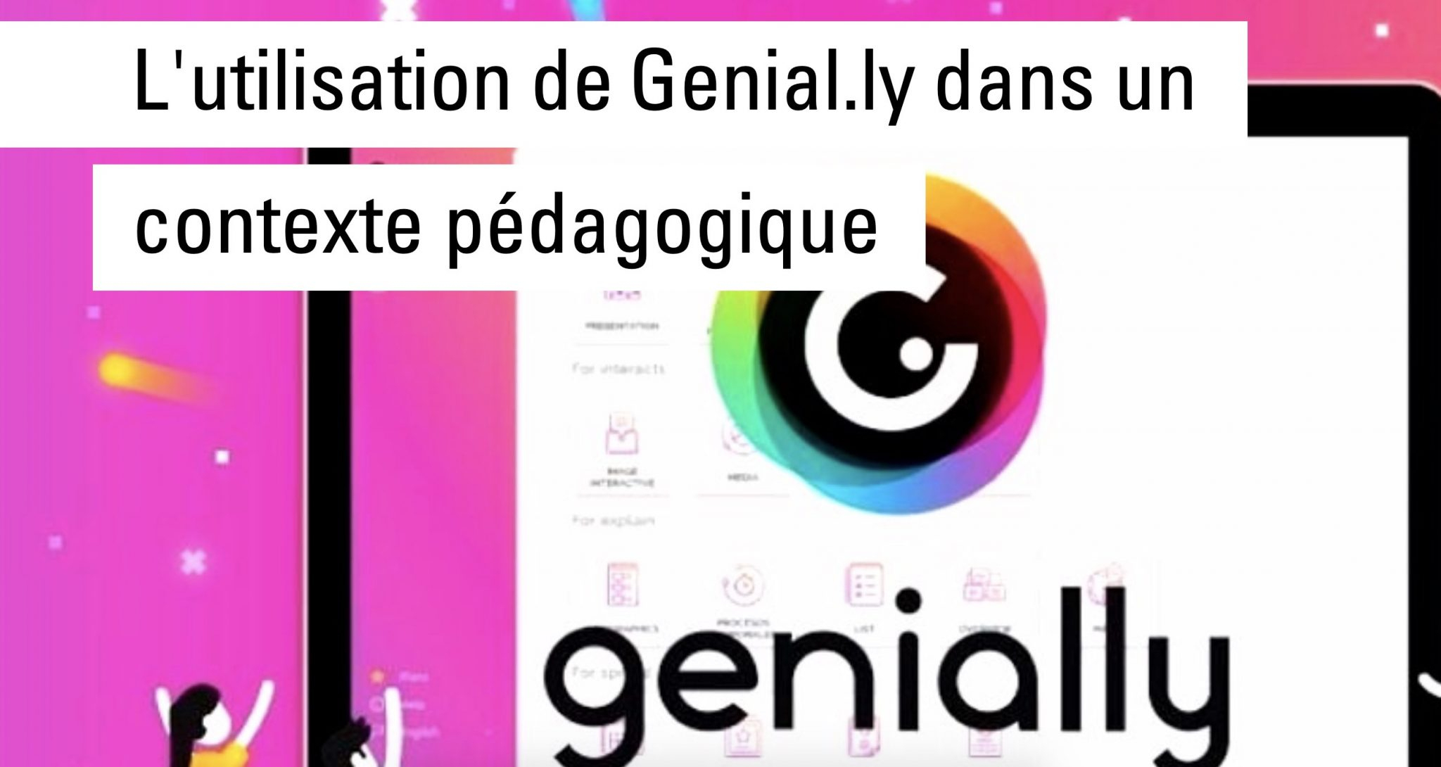 L&amp;#039;application Genial.ly En Contexte Pédagogique - École Branchée pour Jeux Pédagogiques En Ligne 