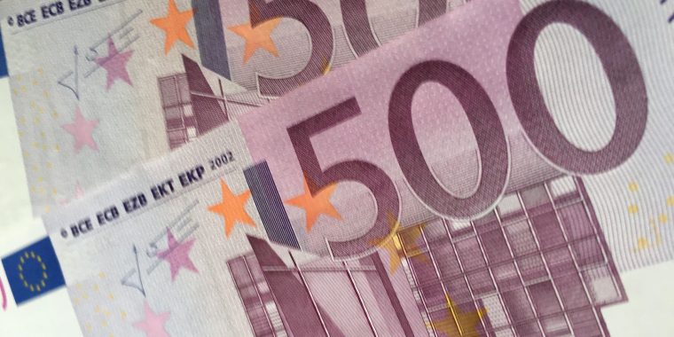 Le Billet De 500 Euros Vit Ses Dernières Heures – La Libre à Billets Et Pièces En Euros À Imprimer