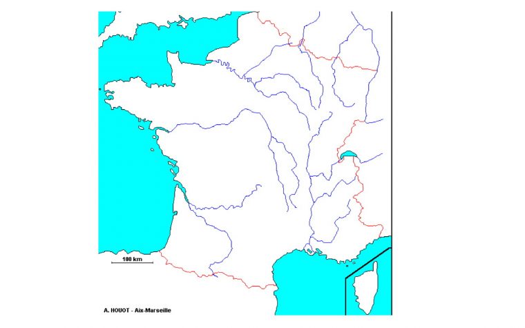 Le Blog Des Cm1 » Blog Archive » Pour Apprendre Les Fleuves destiné Carte Fleuve France