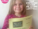 Le Cahier D'écriture De Maternelle À Télécharger ( Gratuit pour Apprendre À Écrire Les Lettres Maternelle