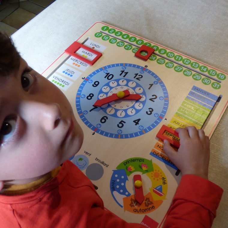 Le Calendrier Perpétuel Et Horloge De Goula Ou Comment intérieur Jeux Educatif Maternelle Moyenne Section