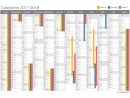 Le Calendrier Scolaire 2017-2018 À Imprimer - Bdm pour Calendrier 2017 Imprimable