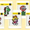 Le Célèbre Mario Bros En Pixel Art - Un Jour Un Jeu avec Jeu De Coloriage Pixel