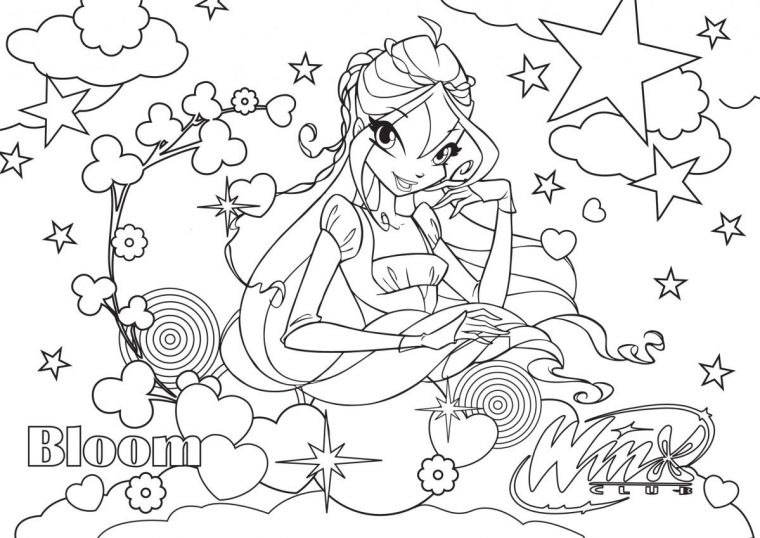 Le Coloriage, Un Relax Magique ! | Winx Club pour Coloriage Magique Petite Section