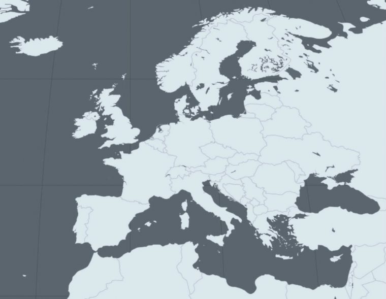 Le Continent Européen, Ses Divisions Et Ses Limites – Profs dedans Carte De L Europe Avec Pays