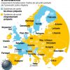 Le Coronavirus Frappe L'europe : Trois Cartes Pour intérieur Carte Des Pays D Europe