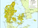 Le Danemark Géographie Carte - Carte Du Danemark, De La avec Carte Géographique Europe