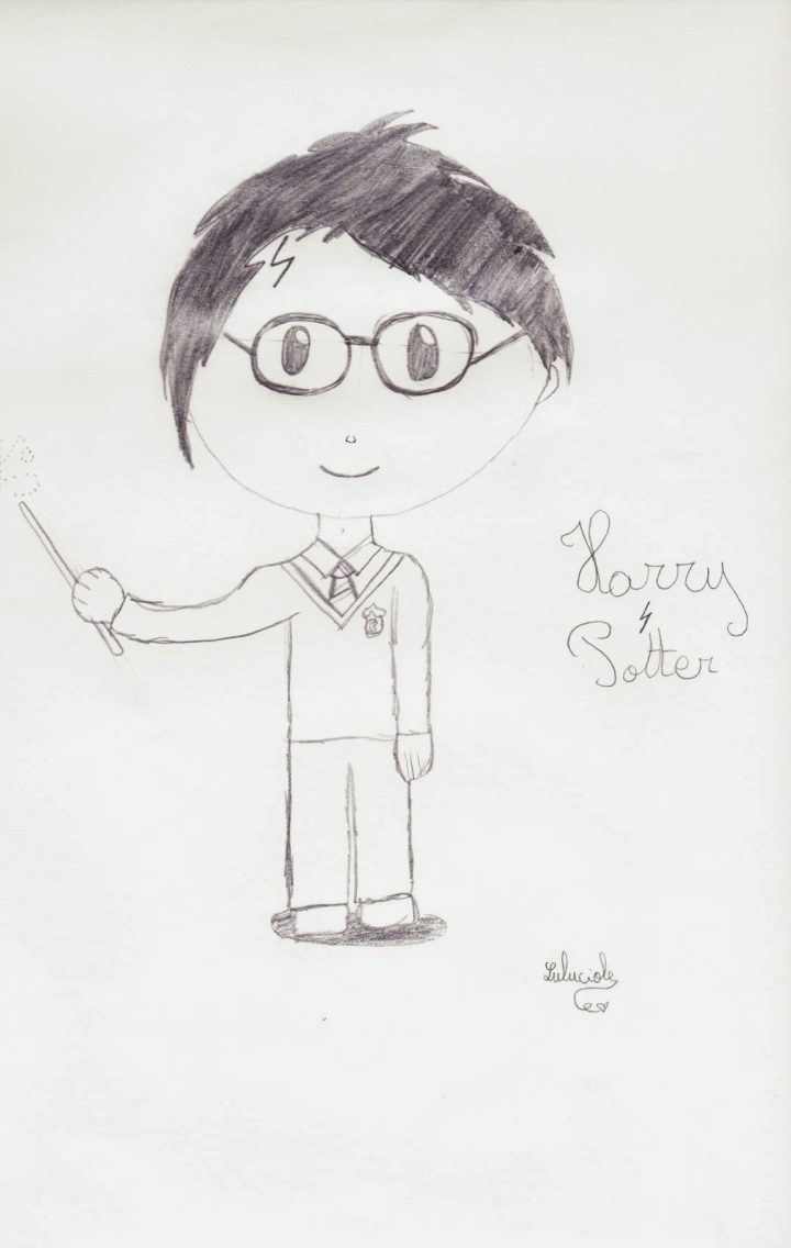 Le Dessin, Harry Potter Et Moi, Une Longue Histoire <3 destiné Dessin D Harry Potter