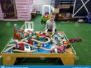 Le Garçon À L'âge De 3 Ans De Jeux Avec Le Chemin De Fer Des concernant Jeux Enfant De 3 Ans