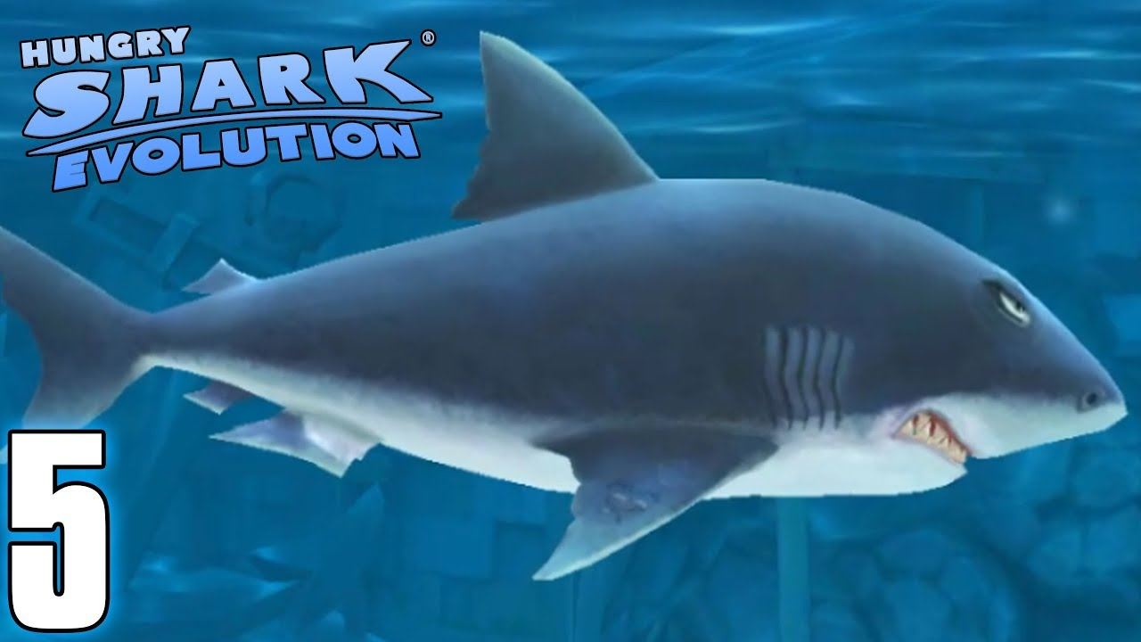 Le Grand Requin Blanc - Hungry Shark Evolution #5 (Fr) encequiconcerne Jeux Gratuit Requin Blanc