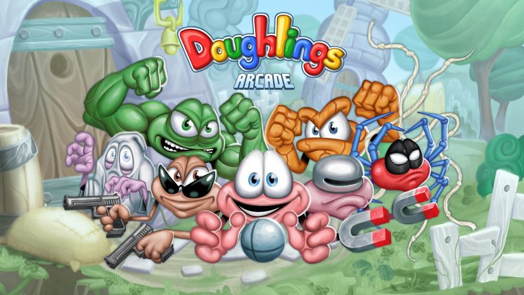 Le Jeu De Casse-Briques Doughlings : Arcade Arrive Enflammer intérieur Jeu De Brique Gratuit