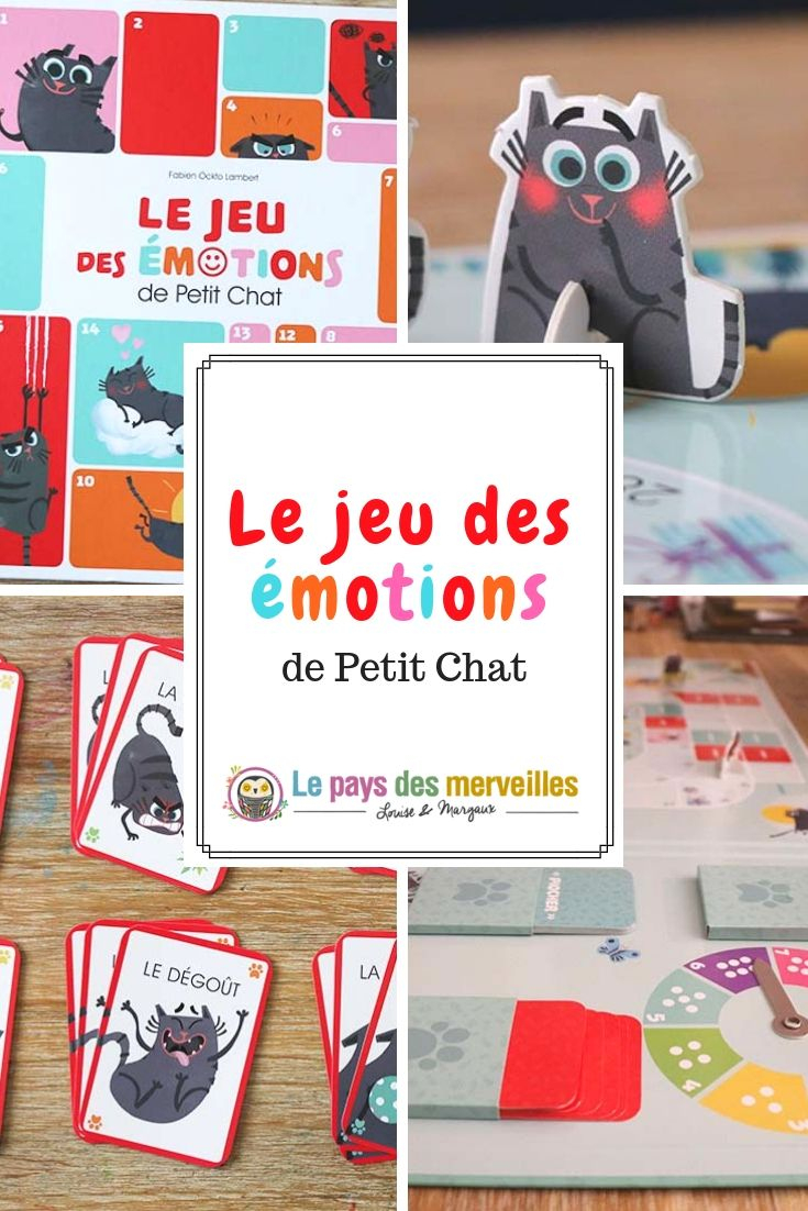 Le Jeu Des Émotions De Petit Chat | Jeux Éducatifs serapportantà Jeux Didactiques Maternelle