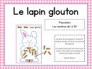 Le Lapin Glouton - Jeu Mathématique Pour Pâques pour Jeux De Matematique