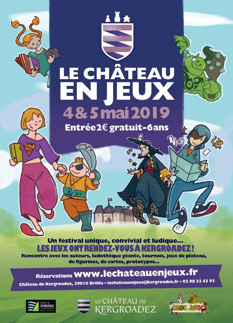 Le Meeple Breton: [2019] 4-5 Mai : Le Château En Jeux (Brélès) tout Jeux 4 Ans Gratuit