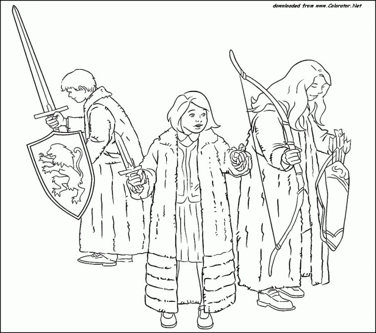 Le Monde De Narnia – Colorator – Coloriages Pour Les avec Tous Les Coloriages Du Monde