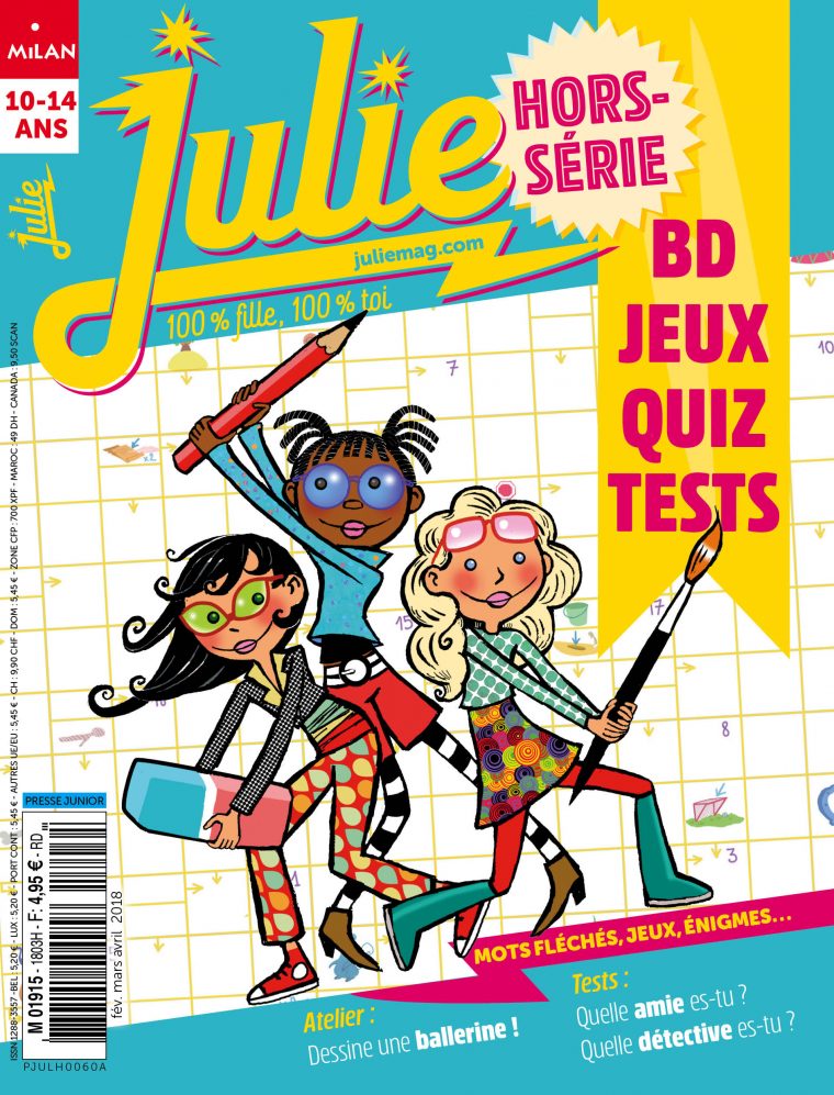 Le Nouveau Hors-Série Jeux Est Sorti ! – Magazine Julie – Juliemag encequiconcerne Jeux Gratuit Fille 5 Ans