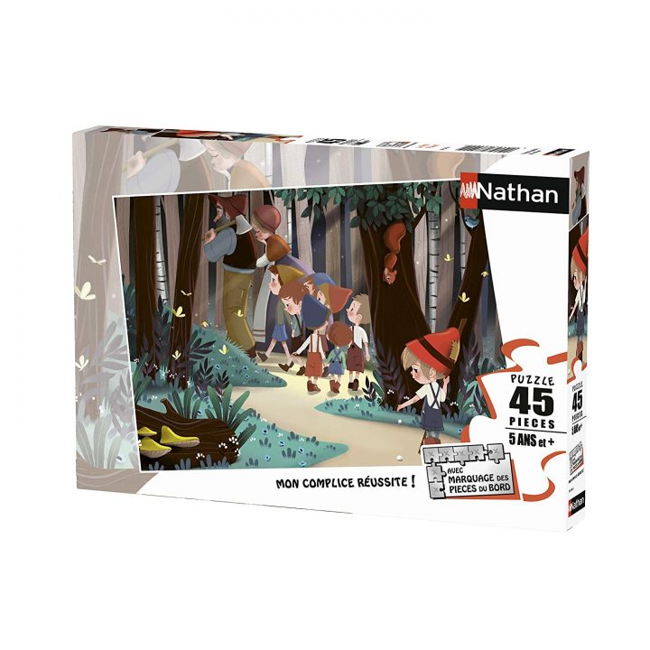 Le Petit Poucet – 45 Pièces Nathan encequiconcerne Puzzle 5 Ans En Ligne