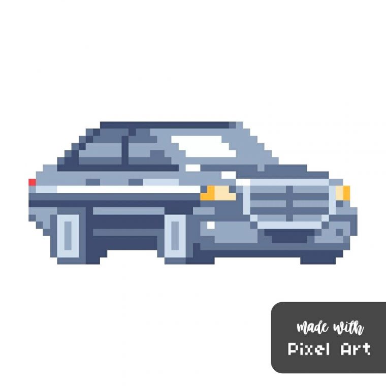 Le Pixel Est Facile Faire Voiture Pixel Art Pinterest Avec tout Voiture Pixel Art