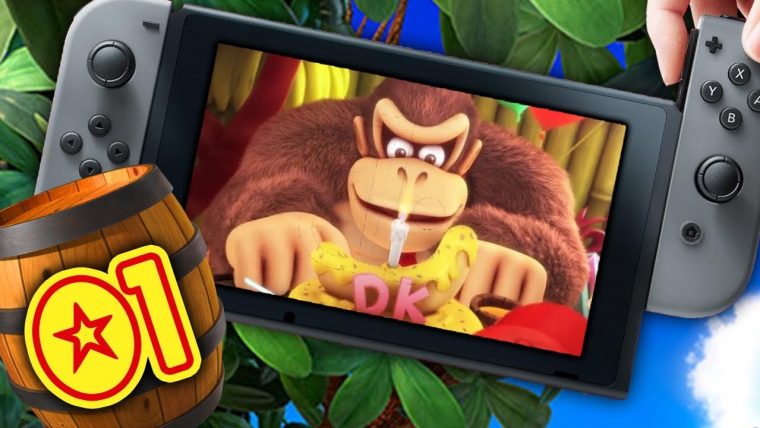 Le Retour D'un Excellent Jeu Sur Switch ! – Donkey Kong Country Tropical  Freeze #01 avec Jeux De Gorille Gratuit