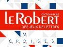 Le Robert Des Jeux De Lettres - Dictionnaire De Mots Croisés tout Jeux Mot Fleches